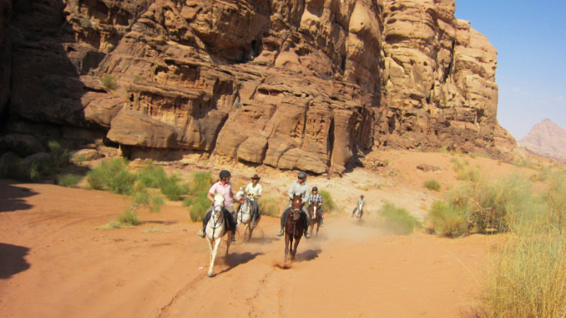 Jordan - Petra Wadi Rum Trail Ride